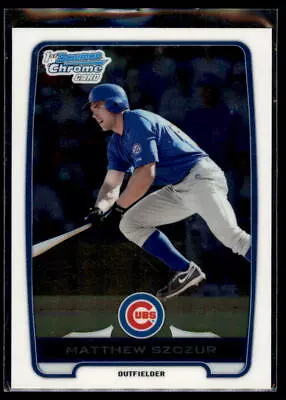 2012 Bowman Chrome Prospects Matthew Szczur #BCP34 Chicago Cubs • $0.99