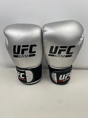 Ufc Gym 14oz Boxing/ Sparring Gloves Metallic Silver • $19.99