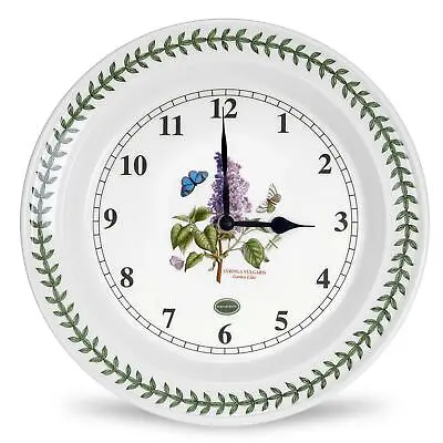 £71.03 • Buy Portmeirion Botanic Garden 10  Kitchen Wall Clock (60896)