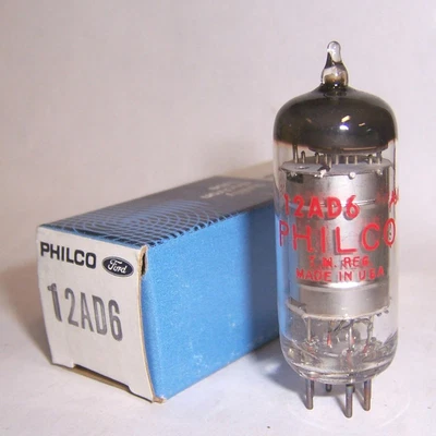 $3.50 • Buy New In Box Philco 12ad6 Auto / Car Radio Converter Tube / Valve