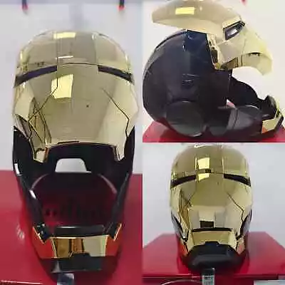 1:1 Iron Man MK5 Helmet English Voice-controlled Wearable Mask Kid Gift NEW • $295.45