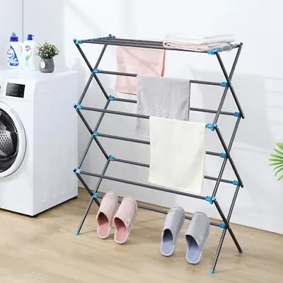  Clothes Drying Rack Foldable Laundry Drying Rack Metal Clothing Dryer For  • $57.25