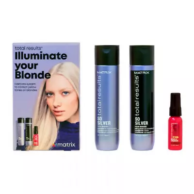 £36.99 • Buy Matrix Total Results So Silver Purple Toning Gift Set
