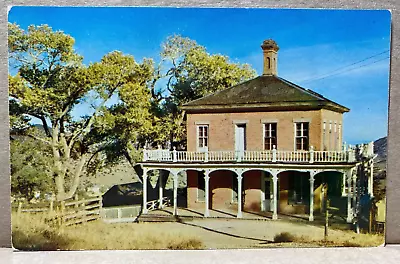 Gould & Curry Mine Office In Virginia City Nevada Chrome Postcard 435 • $4.50