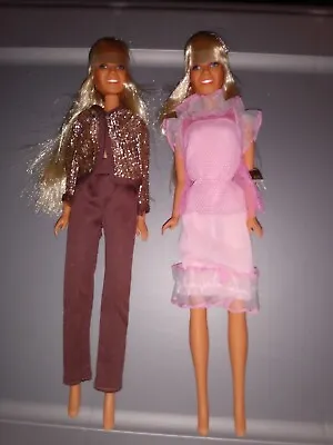 Vtg Mego Rare Cher Superstar Candi Doll Lot Of Two In Rare Fashion Jordache • $175