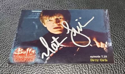 Nathan Fillion Autographed Inkworks Buffy The Vampire Slayer #53 Preacher Man • $79.99