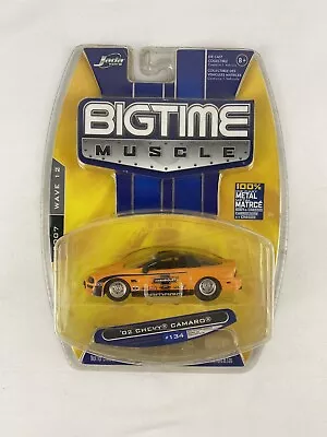 Jada Toys 1:64 Bigtime MUSCLE '02 Chevy Camaro ~ #134 ~ Wave 12 ~ 2007 • $10