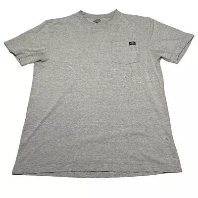 Dickies Workwear Men’s Large Tall Grey T-shirt Undershirt Pocket Tee • $14.95