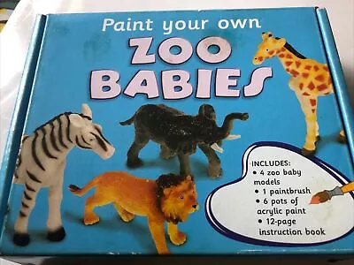 Paint Your Own Zoo Babies • £0.99