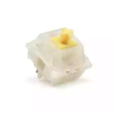 LUBED Gateron Milky Yellow Pro KS-3 Pre-Lubed Mechanical Keyboard Switch Lot • £2.99