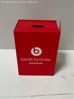 MONSTER Beats By Dre Black And Red Wired Headphones In Box • $14.99