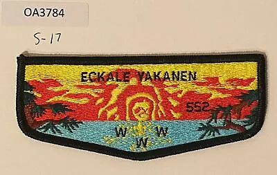 Boy Scout OA 552 Eckale Yakanen Lodge Flap S17 • $8