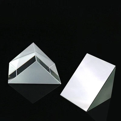 $12.99 • Buy Right Angle Light Glass Prisms Crystal Triangular Prism Coating  20*20*20mm K9