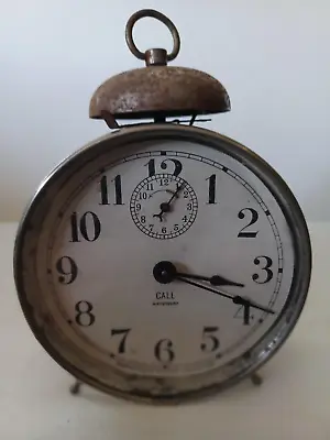 Antique Call Waterbury Alarm Clock • $20