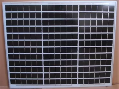 Monocrystalline Solar Panels: 50W 80W 100W 125W 150W With 2 X 5 Metres Cable • £35.99