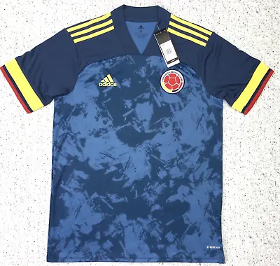 Authentic Colombia 2020-21 Away Football Shirt Size Medium Adult Adidas (bnwt) • £42