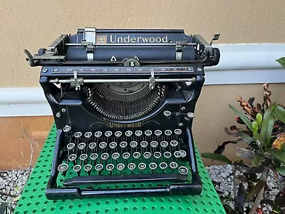 Rare Underwood Typewriter Shown In Pictures • $55