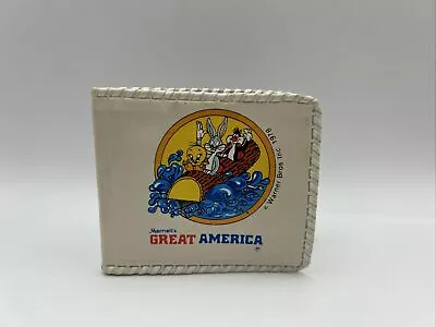 Marriot's Great America Wallet 1978  White Warner Bros. Souvenir • $26