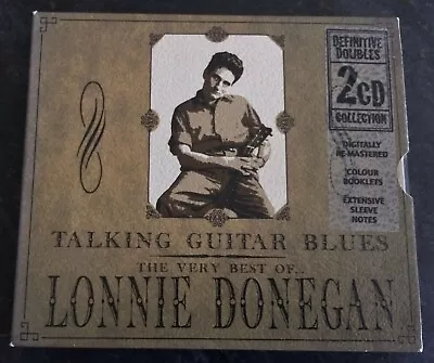 Talking Guitar Blues: The Very Best Of By Lonnie Donegan 2 X CD Set Free Postage • £5.95