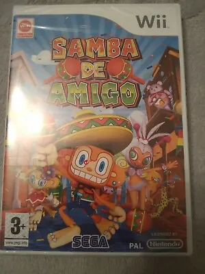 Samba De Amigo - Wii (New Sealed) French Language Version • £5.99