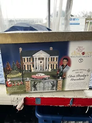 Department 56 Elvis Presley’s Graceland Special Edition Gift Set • $200