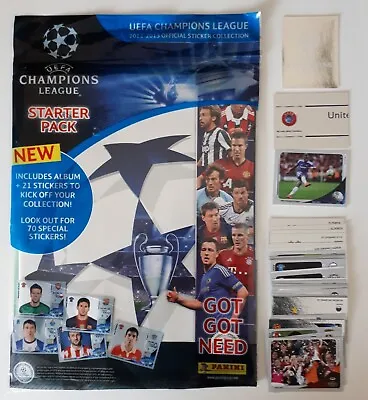 Panini : UEFA Champions League 2012-2013 - Album Stickers • $6.12