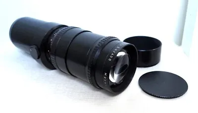 MEYER OPTIK GORLITZ TELEMEGOR 400mm 5.5 Telephoto Lens For M42 Fit • £119.99