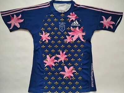 £46.80 • Buy ! Rugby Union Stade Francais Paris 2008-2009 Away Shirt Adidas Size L, KIN