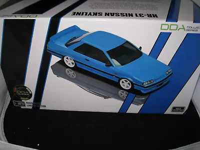 Dda 1/18 Hr-31 Nissan Skyline R31  Gts-r Blue Limited Edition Resin Model • $166.94