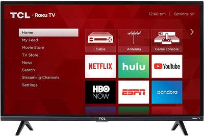 $155 • Buy NEW 32  Class HD (1080P) Roku Smart LED TV (32S327-B) (Refurbished)