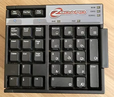 Ideazon / SteelSeries ZBoard Z Board  QWERTY Insert Keyset Only Folding - VGC • £10.99