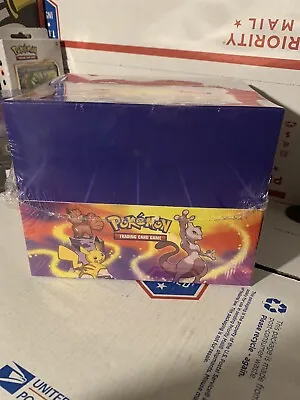 Sealed Pokémon Kanto Power Mini Tin Display Case Box 10 Tins Evolution Spanish • $228.99