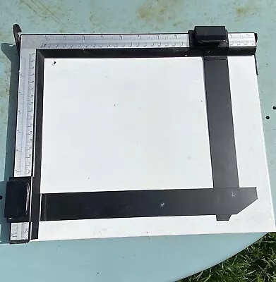 Printing Frame Mask EASEL Metal 10x8 Inch For Darkroom Enlarger Vintage UK • £40.07