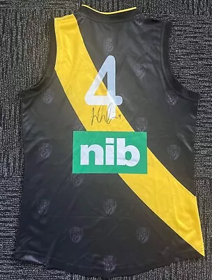 Richmond Tigers Guernsey Signed By Dustin Martin Comes With Its Own C.o.a • $299