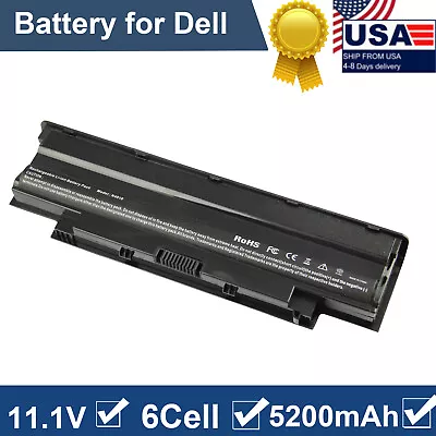 N5010 New Battery For Dell Inspiron N4110 N4010 N7010D N4050 N5110 N7110 M5010 • $16.89