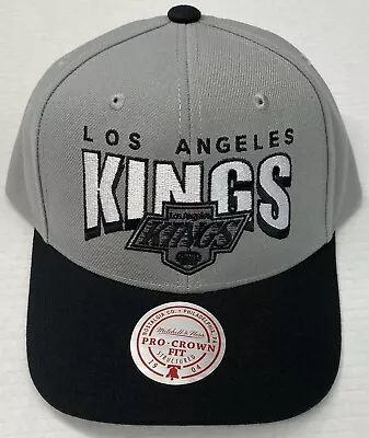 New Mitchell & Ness Nhl La Kings Curve Snapback  Cap Hat Gorra • $34.99