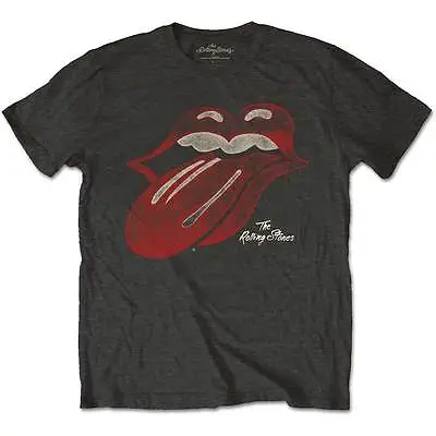 The Rolling Stones Vintage Tongue Logo Official Merch T-Shirt - New • $39.99