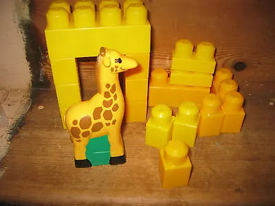 Mega Bloks Safari Wildlife Game Zoo Giraffe Playfigure Assort Construct Bricks • £9.99