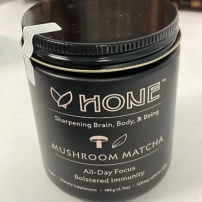 Hone Mushroom Matcha: 30 Serving Jar  (105 G/3.7 Oz) Exp2025 #6307 • $25