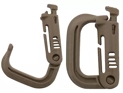 ITW Nexus Plastic Grimloc MOLLE Locking D-Ring - Coyote Brown • $7.99