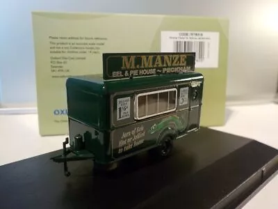 Mobile Trailer - OXFORD 1/76 M MANZE JELLIED EELS 76RT018 • £15.99