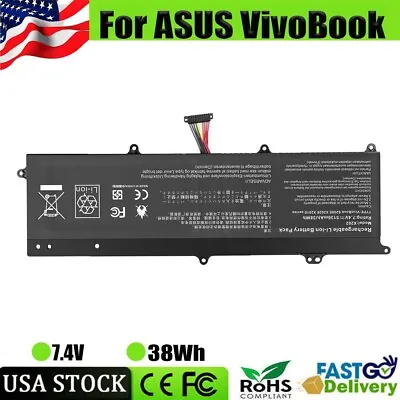 38Wh Battery C21-X202 For ASUS VivoBook X202 X202E X201E S200E Q200E Series • $15.88