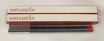 (2) Pack!!!! New In Box! Mirabella Charming Lip Lustre Liner Pencil • $49.99