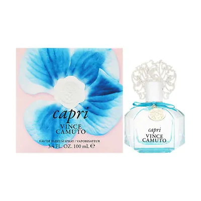 Capri Perfume By Vince Camuto 3.4 Oz EDP Spray For Women NEW • $39.39
