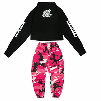 £14.17 • Buy Jazz Costume Competition Sets Dance Clothes Dancewear Girls &Kids Street Hip Hop
