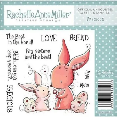 Crafters Companion Stamp Set By Rachel Anne Miller - Precious New • £3