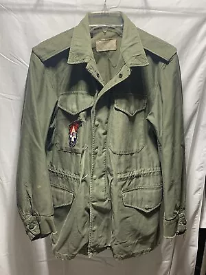 US ARMY KOREA M-1951 M-51 FIELD JACKET / COAT MEDIUM REGULAR Read And See Pics! • $69