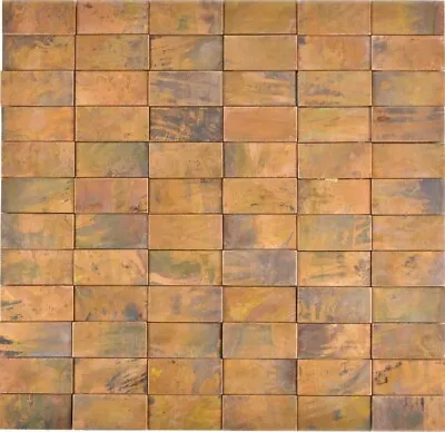 £147.06 • Buy Mosaic Mat Copper Chopsticks Tiles Brown Wall Veneer 49-1514_f | 10 Mats