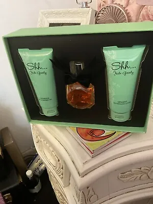 Jade Goody Shh... Gift Set 50ml Perfume 100ml Body Lotion & 100 Ml Shower Gel • £35