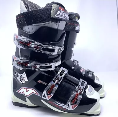 NORDICA SPEEDMACHINE 8 SKI BOOTS MENS 280-285 325mm Flex 100 • $125